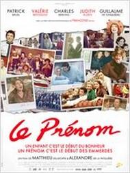Film : « Le Prénom» de M.Delaporte et A. de la Patellière