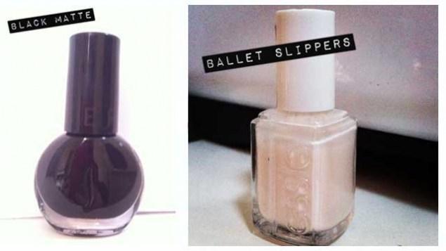 Vernis Essie Sephora Manucure de folie : black birds and white flowers