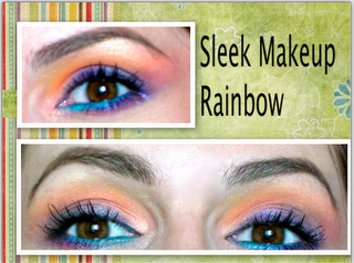 Tutoriel Maquillage:  De la couleur avec Sleek