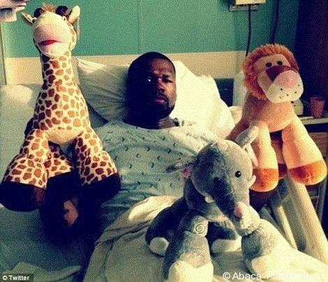 50 Cent hospitalisé, une photo choc