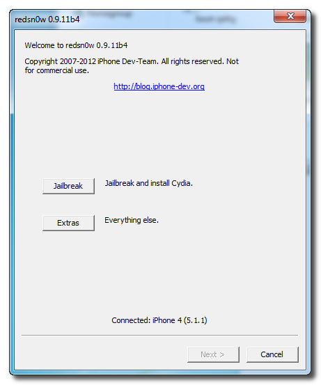 [Tuto WINDOWS] Jailbreaker votre iPhone 4 ou 3GS sous iOS 5.1.1 avec Redsn0w...