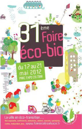 31ème Foire Eco Bio d’Alsace – La ville en éco-transition, c'est maintenant ! 31ecobio