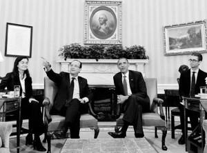 Salon oval Les Cheeseburgers se marient bien avec les Frites !