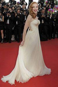 Montée des marches Episode 3: Quelques nouveaux visages au milieu des habituées jessica chastain