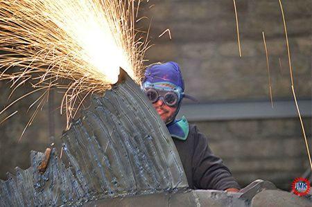 drôle de faune aux reflets métalliques Loeil-du-Soudeur