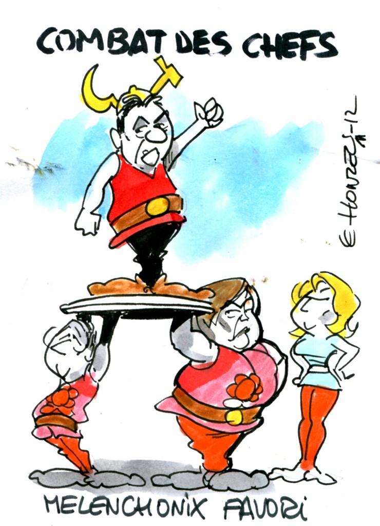 imgscan contrepoints 155 Mélenchon Le Pen Sondage : Mélenchon battrait Le Pen à Hénin-Beaumont