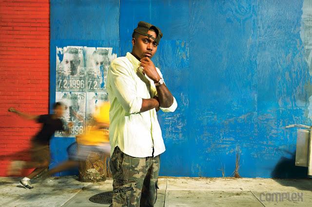Nas, The Don en couverture de Complex (juin-juillet 2012)