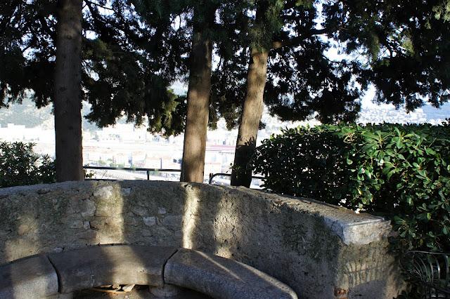 Je vous emmène ... dans les jardins du Monastère de Cimiez