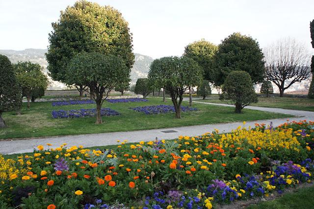 Je vous emmène ... dans les jardins du Monastère de Cimiez