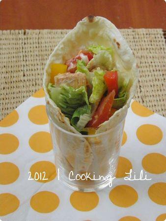 ♥ Wrap au Poulet grillé P5100024