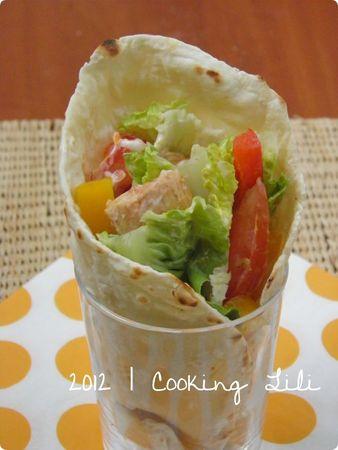 ♥ Wrap au Poulet grillé P5100023