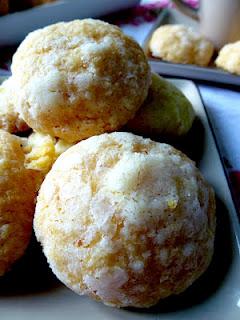Cookies craquelés citron coco