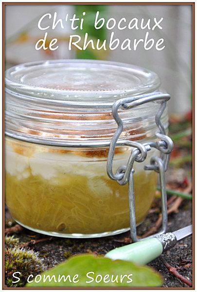 Ch'ti Bocaux de Rhubarbe VERRINES 0250-001