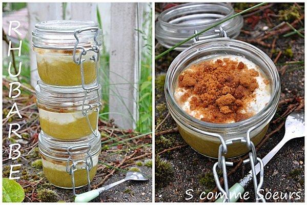 Ch'ti Bocaux de Rhubarbe rhubarbealbertcuisine
