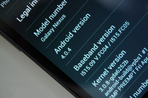 Samsung Galaxy Nexus – Une mise à jour 4.0.4 pour aujourd’hui ?