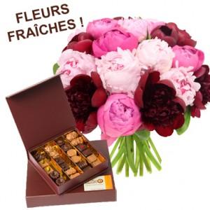 pivoine-choco livraison fleurs