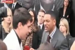 Will Smith gifle un journaliste qui tente de l’embrasser