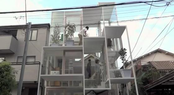Design : La maison transparente japonaise