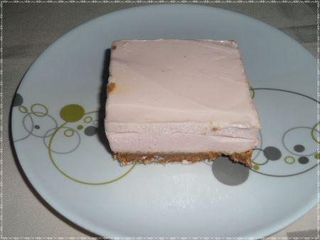 cheesecake sans cuisson à la fraise