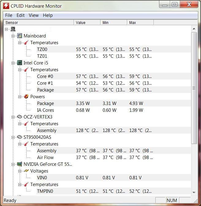HW Monitor surveiller température pc