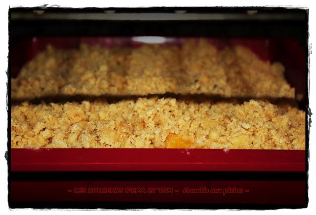 Crumble aux pêches Crumble aux pêches