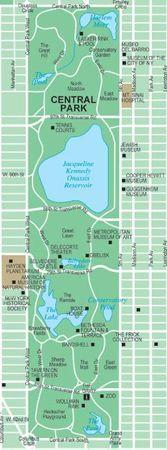Central Park carte