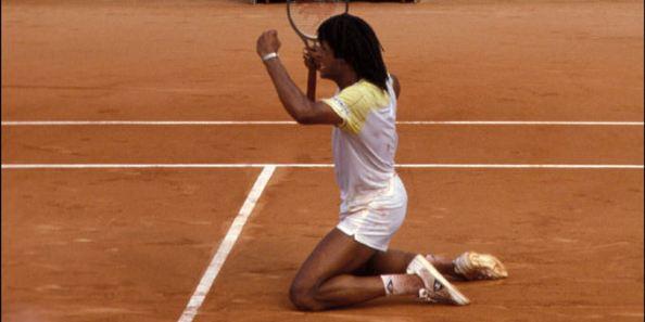 Yannick Noah (victoire à Rolland Garros en 1983)