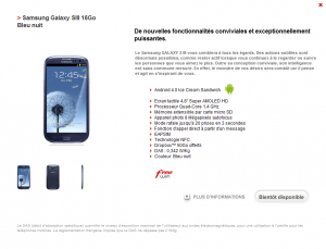 Galaxy S3 – C’est au tour de Free mobile !
