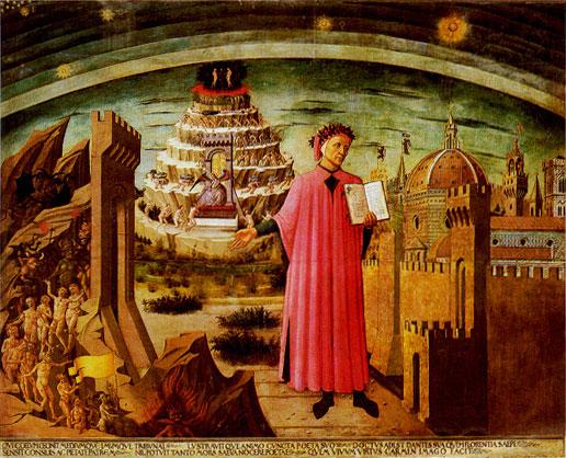 Dante, peint par Domenico di Michelino