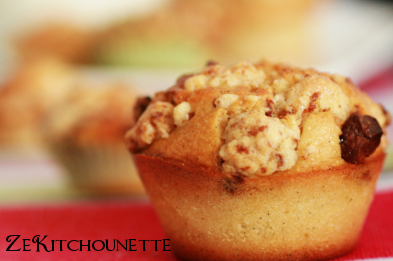 muffins vanille crumble choco lait muffins vanille crumble choco lait