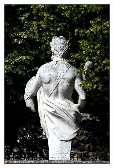 L'idole de Pan Jardins de la Fontaine, Parcs et jardins, Gruss, chevaux, dieu Pan