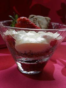 Tiramisu fraises speculoos