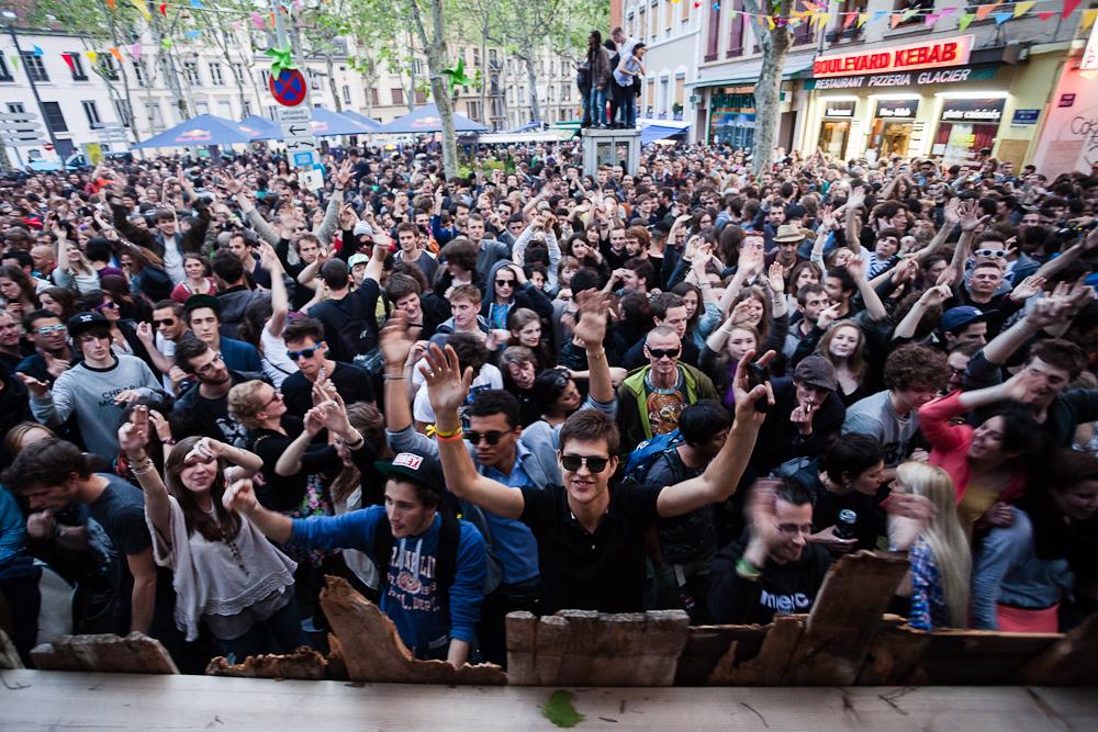Apéro Sonore - Sonnenstrasse Jour 2 NS 2012 BD©b rob 14 Nuits sonores 2012 : jour 2 et nuit 2