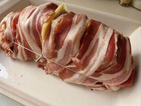 Noix de veau au fromage et au bacon P1060225