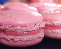 Recette ; Macarons à la fraise Recette ; Macarons à la fraise