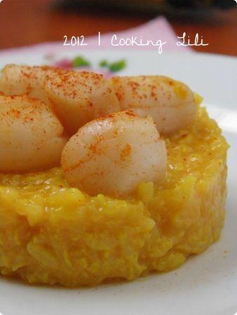 ♥ Risotto de Saint Jacques au Safran P5140011