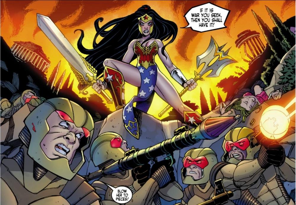 Ame-Comi Wonder Woman #1 : la review