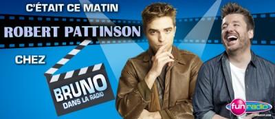 Robert Pattinson interviewé par la radio 