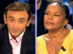 Polémique Eric Zemmour / Christiane Taubira Polémique Eric Zemmour / Christiane Taubira