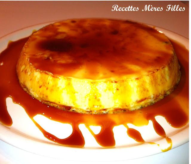La recette Vanille : Flan minute vanille La recette Vanille : Flan minute vanille