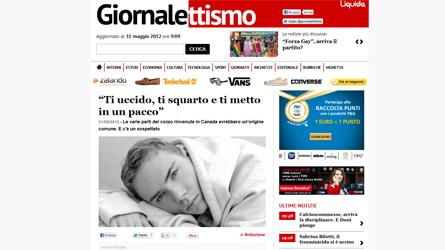 Affaire Luka Rocco Magnotta En 24 heures, plus de 1300 article,s dans 40 pays