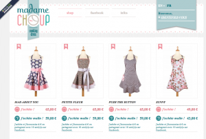 Madame Choup Tablier de Cuisine Madame Choup Tablier de Cuisine