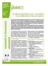 Les Filières industrielles vertes : Une priorité de la mobilisation des pouvoirs publics