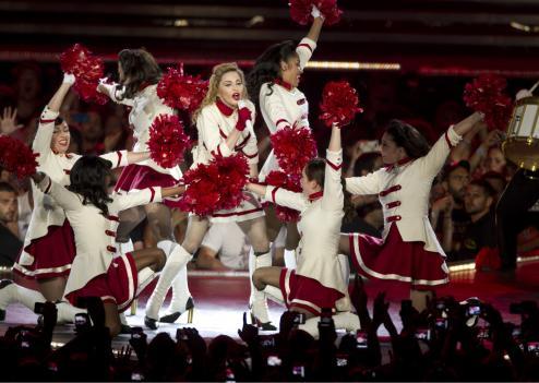 Israël : Madonna applaudie pour son spectacle et moins applaudie pour ses mots