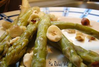 Asperges aux noisettes Asperges aux noisettes