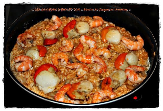 Risotto royal aux saint jaques Risotto royal aux saint jaques