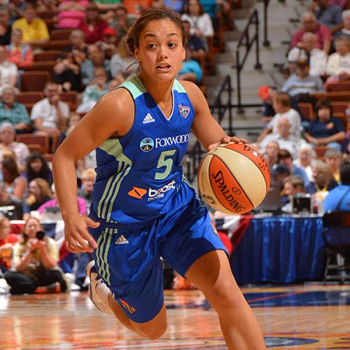 WNBA: Cinq équipes semblent s'échapper. Leilani MITCHELL (New York)