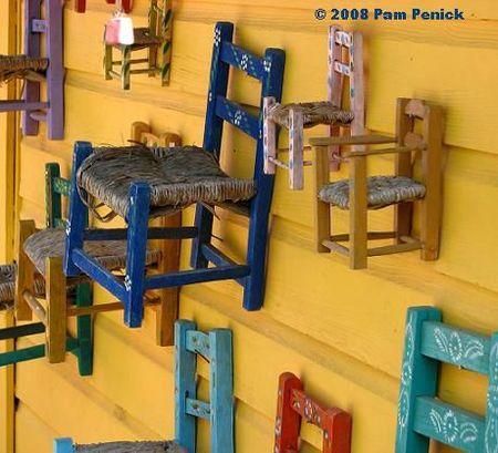 chaises pour enfants mexicaines