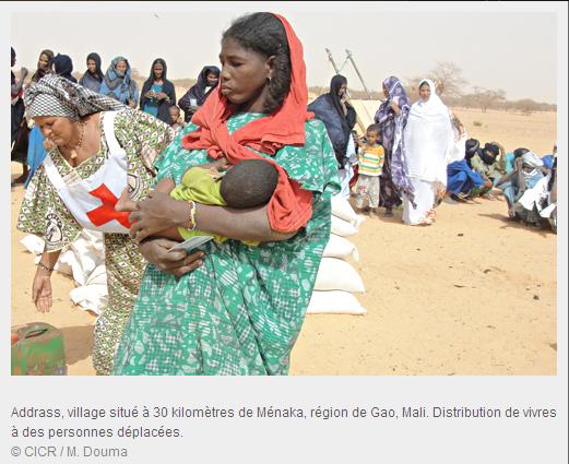 Mali : la situation humanitaire des populations du nord et du centre est alarmante
