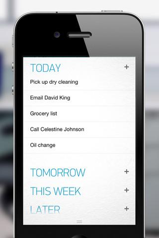 Any.DO Any.DO Le gestionnaire de tâches Any.DO disponible sur iOS